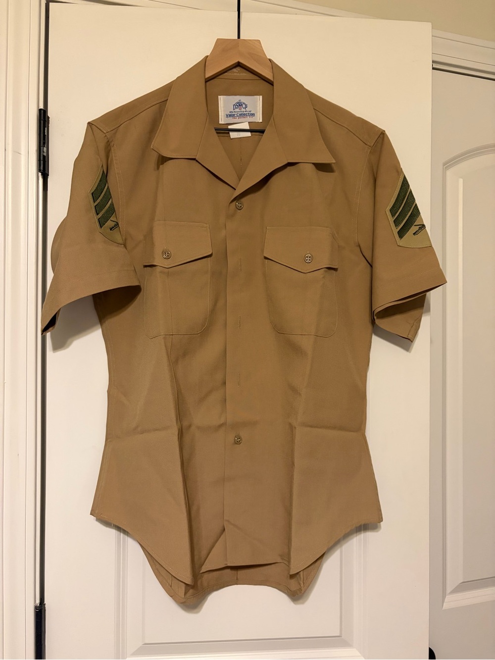 USMC Khaki Short Sleeve Shirt